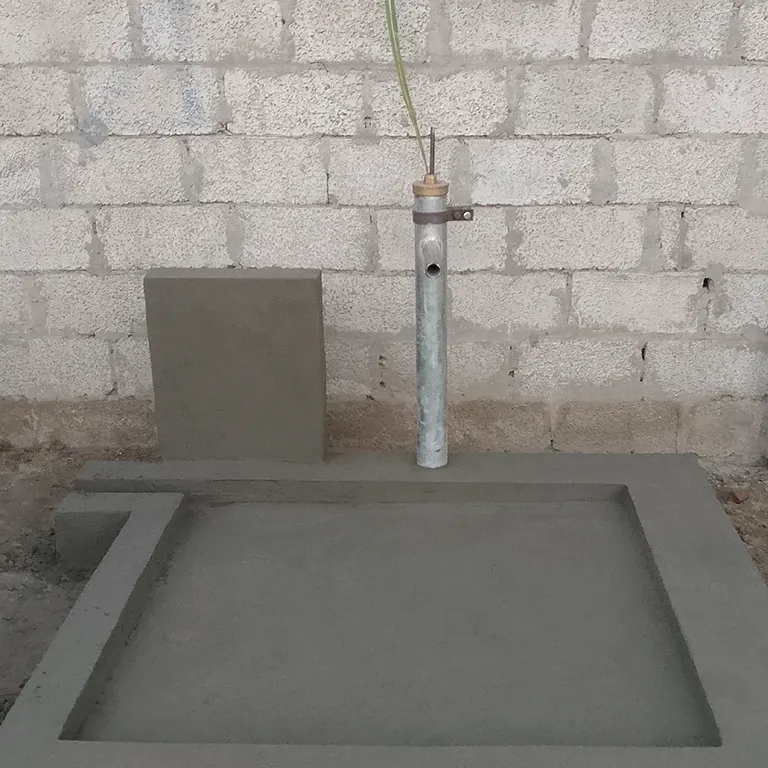 Création de la dalle